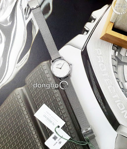 Đồng hồ August Berg M1WB0926E20MSL - Nữ - Kính Sapphire - Quartz (Pin) Dây Kim Loại - Chính Hãng - Size 26mm