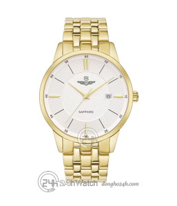 Đồng hồ Srwatch SG80061.1402CF - Nam - Kính Sapphire - Quartz (Pin) Dây Kim Loại - Chính Hãng - Size 40mm