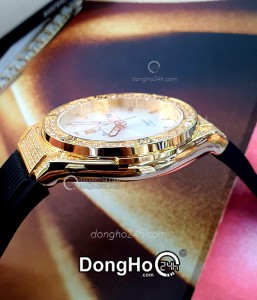 Đồng hồ Olym Pianus OP990-45ADDGR-GL-T - Nam - Kính Sapphire - Automatic (Tự Động) Dây Cao Su - Chính Hãng