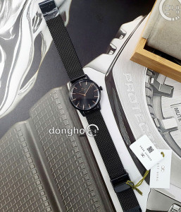 Đồng hồ August Berg 10232F01MBK - Nữ - Kính Sapphire - Quartz (Pin) Dây Kim Loại - Chính Hãng - Size 32mm