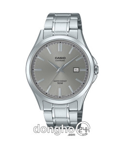 Đồng hồ Casio MTS-115D-8AVDF - Nam - Kính Sapphire - Quartz (Pin) Dây Kim Loại - Chính Hãng - Size 41.3mm