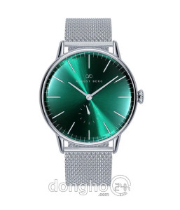 Đồng hồ August Berg 10140E11MSL - Nam - Kính Sapphire - Quartz (Pin) Dây Kim Loại - Chính Hãng - Size 40mm