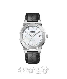 Đồng hồ Newsky NS5024L.L01 - Nữ - Kính Sapphire - Quartz (Pin) Dây Da - Chính Hãng - Size 34mm