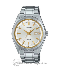 Đồng hồ Casio MTP-B180D-7AVDF - Nam - Quartz (Pin) Dây Kim Loại - Chính Hãng - Size 41mm