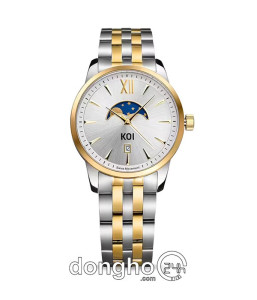 Đồng hồ KOI Moonphase K006.436.65.1.50.03.07 - Nam - Kính Sapphire – Quartz (Pin) - Dây Kim Loại - Size Mặt 39mm