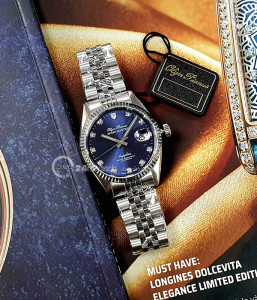 Đồng hồ Olym Pianus OP89322AGS-X - Nam - Kính Sapphire - Automatic (Tự Động) Dây Kim Loại - Size Mặt 40mm