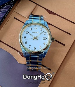Đồng hồ Seiko SUR460P1 - Nam - Kính Sapphire - Quartz (Pin) Dây Kim Loại - Chính Hãng