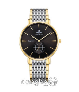 Đồng hồ SRWATCH SG1077.1201TE - Nam - Kính Sapphire - Quartz (Pin) Dây Kim Loại - Chính Hãng - Size Mặt 40mm