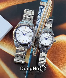 Đồng hồ Seiko 140th Anniversary Cặp (SUR457P1 - SUR463P1) Kính Sapphire - Quartz (Pin) Chính Hãng