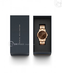 Đồng hồ Daniel Wellington Iconic Link Amber Size 32mm- DW00100462 - Nữ - Quartz (Pin) Dây Kim Loại - Chính Hãng