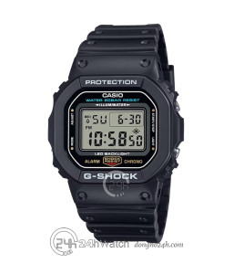 Đồng hồ Casio G-Shock DW-5600UE-1DR - Nam - Quartz (Pin) Dây Cao Su - Chính Hãng - Size 42.8mm