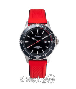 Đồng hồ G-Kinze GK2001MDD - Nam - Kính Sapphire - Quartz (Pin) Dây Cao Su- Chính Hãng - Size Mặt 43mm