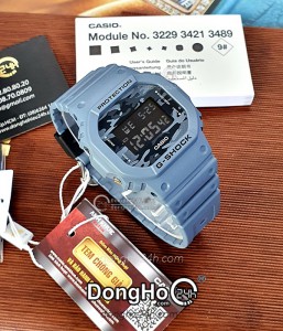 Đồng hồ Casio G-Shock DW-5600CA-2DR - Nam - Quartz (Pin) Dây Nhựa - Chính Hãng