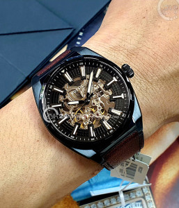 Đồng hồ Fossil Everett ME3207 - Nam - Automatic (Tự Động) Dây Da - Chính Hãng - Size 42mm