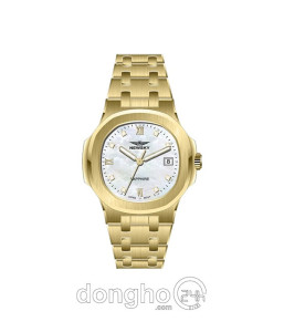 Đồng hồ Newsky NS5025L.S03 - Nữ - Kính Sapphire - Quartz (Pin) Dây Kim Loại - Chính Hãng - Size 34mm