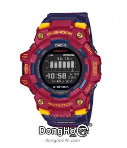 Đồng hồ Casio G-Shock G-Squad FC Barcelona GBD-100BAR-4DR - Nam - Quartz (Pin) Dây Nhựa - Chính Hãng