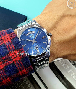 Đồng hồ Casio MTP-1381D-2AVDF - Nam - Quartz (Pin) Dây Kim Loại - Chính Hãng - Size 39.9mm