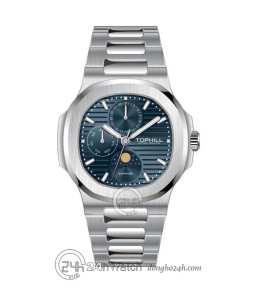 Đồng hồ Tophill TL028G.S1352 - Nam - Kính Sapphire - Quartz (Pin) Dây Kim Loại - Chính Hãng - Size 40mm