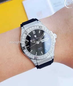 Đồng hồ Olym Pianus OP990-45ADDGS-GL-D - Nam - Kính Sapphire - Automatic (Tự Động) Dây Cao Su - Chính Hãng - Size Mặt 42mm