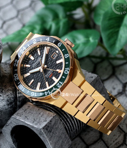 Đồng hồ Citizen Series 8 GMT NB6033-51E - Nam - Kính Sapphire - Automatic (Tự Động) Dây Kim Loại - Chính Hãng - Size 41mm