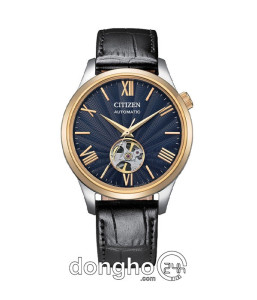 Đồng hồ Citizen NH9136-02L - Nam - Kính Sapphire - Automatic (Tự Động) Dây Da - Chính Hãng - Size Mặt 40mm