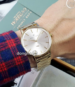 Đồng hồ August Berg 10140D22SGD - Nam - Kính Sapphire - Quartz (Pin) Dây Kim Loại - Chính Hãng - Size 40mm
