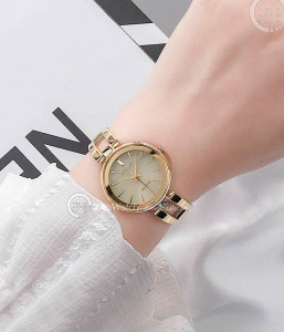 Đồng hồ Citizen EM0632-81P - Nữ - Eco-Drive (Năng Lượng Ánh Sáng) Dây Kim Loại - Chính Hãng - Size 28mm