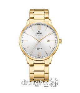 Đồng hồ SRWATCH SG3011.1402CV - Nam - Kính Sapphire - Quartz (Pin) Dây Kim Loại - Chính Hãng - Size Mặt 40mm