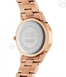 Đồng hồ Daniel Wellington Iconic Link Amber Size 40mm- DW00100460 - Nam - Quartz (Pin) Dây Kim Loại - Chính Hãng