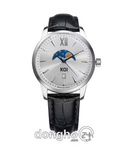 Đồng hồ KOI Moonphase K006.403.65.2.05.03.07 - Nam - Kính Sapphire – Quartz (Pin) - Dây Da - Size Mặt 39mm