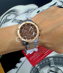 Đồng hồ Newsky NS6007G.S04 - Nam - Kính Sapphire - Quartz (Pin) Dây Kim Loại - Chính Hãng - Size 44mm