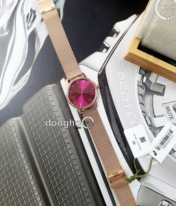 Đồng hồ August Berg 10232A15MRG - Nữ - Kính Sapphire - Quartz (Pin) Dây Kim Loại - Chính Hãng - Size 32mm