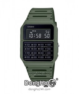 Đồng hồ Casio Data Bank CA-53WF-3B- Nam - Quartz (Pin) Dây Nhựa - Chính Hãng