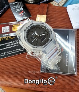 Đồng hồ Casio G-Shock GA-2100SKE-7A - Nam - Quartz (Pin) Dây Nhựa - Chính Hãng