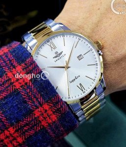 Đồng hồ SRWATCH SG3011.1202CV - Nam - Kính Sapphire - Quartz (Pin) Dây Kim Loại - Chính Hãng - Size Mặt 40mm