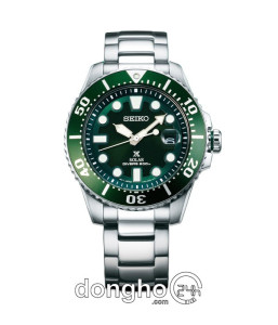 Đồng hồ Seiko Prospex Diver's SNE579P1 - Nam - Solar (Năng Lượng Ánh Sáng) Dây Kim Loại - Chính Hãng - Size Mặt 43.5mm