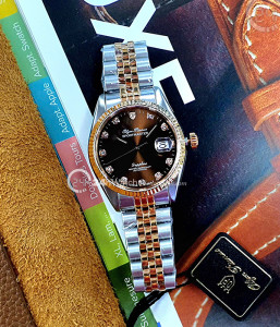 Đồng hồ Olym Pianus OP89322AGSR-N - Nam - Kính Sapphire - Automatic (Tự Động) Dây Kim Loại - Chính Hãng - Size Mặt 40mm