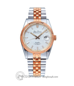 Đồng hồ Olym Pianus OP89322AGSR-T-CV - Nam - Kính Sapphire - Automatic (Tự Động) Dây Kim Loại - Chính Hãng - Size 40mm