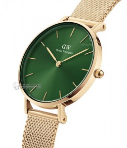 Đồng hồ Daniel Wellington Petite Emerald Size 36mm DW00100481 - Unisex - Quartz (Pin) Dây Kim Loại - Chính Hãng