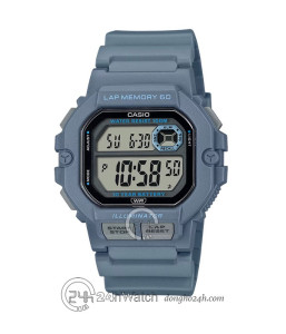 Đồng hồ Casio WS-1400H-2AVDF - Nam - Quartz (Pin 10 Năm) Dây Nhựa - Chính Hãng - Size 44mm