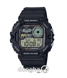Đồng hồ Casio WS-1700H-1AVDF - Nam - Quartz (Pin 10 Năm) Dây Nhựa - Chính Hãng - Size 48.6mm