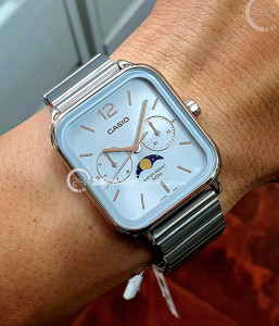 Đồng hồ Casio MTP-M305D-2AV - Nam - Quartz (Pin) Dây Kim Loại - Chính Hãng - Size 34*44mm