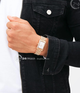 Đồng hồ Daniel Wellington Bound 3 Link Rose Gold DW00100702 - Unisex - Quartz (Pin) Dây Kim Loại - Chính Hãng - Size 35mm