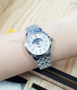 Đồng hồ KOI Moonphase K006.103.65.1.03.03.07 - Nữ - Kính Sapphire – Quartz (Pin) - Dây Kim Loại - Size Mặt 29mm