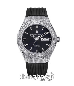 Đồng hồ Olym Pianus OP990-45ADDGS-GL-D - Nam - Kính Sapphire - Automatic (Tự Động) Dây Cao Su - Chính Hãng - Size Mặt 42mm