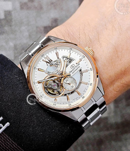 Đồng hồ Orient Star RE-AV0123G00B - Nam - Kính Sapphire - Automatic (Tự Động) Dây Kim Loại - Chính Hãng - Size 41mm