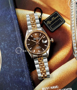Đồng hồ Olym Pianus OP89322AGSR-N-CV - Nam - Kính Sapphire - Automatic (Tự Động) Dây Kim Loại - Size Mặt 40mm