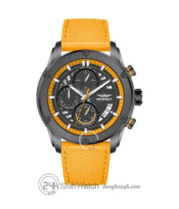 Đồng hồ Newsky NS6007G.L02 - Nam - Kính Sapphire - Quartz (Pin) Dây Nhựa - Chính Hãng - Size 44mm