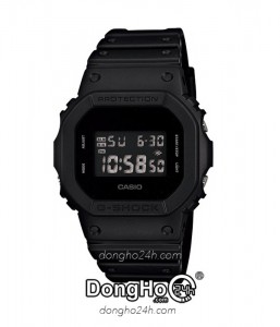 Đồng hồ Casio G-Shock DW-5600BB-1DR - Nam - Quartz (Pin) Dây Nhựa - Chính Hãng