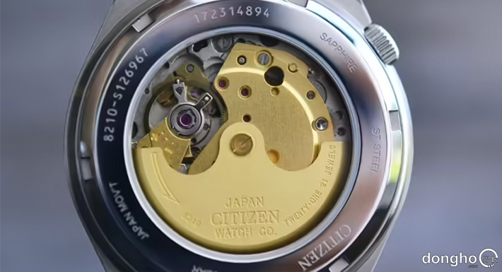 Đồng hồ 24h chụp chi tiết về máy miyota 8210
